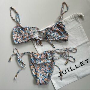 Juillet Floral Tie-Side Bikini Set